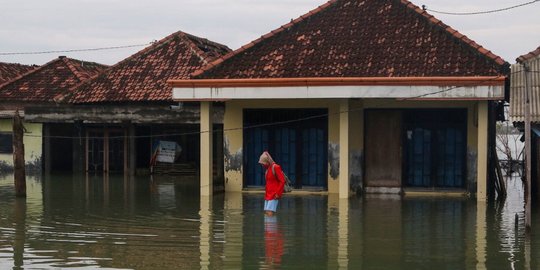 Di Depan Sri Mulyani, Bupati Demak Minta Pemerintah Pusat Atasi Banjir Rob di Pantura