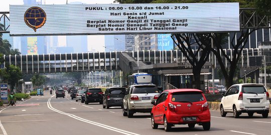 PPKM Level 2, Berikut Aturan Terbaru Ganjil Genap Kendaraan di 13 Ruas Jalan Jakarta