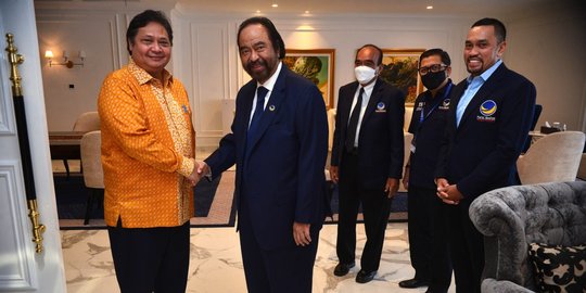 Kode Koalisi Golkar-NasDem Semakin Kuat