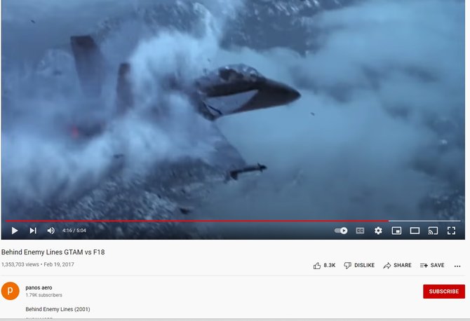 hoaks video jet tempur nato ditembak rudal rusia