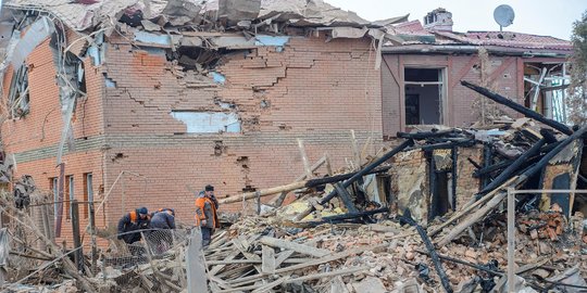 Serangan Udara Rusia di Dekat TK Ukraina Tewaskan Satu Orang