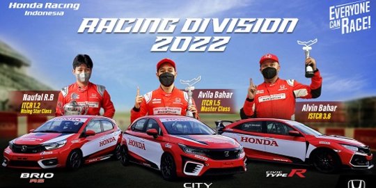 Ini Rencana dan Pembalap Baru Tim Honda Racing Indonesia Musim 2022