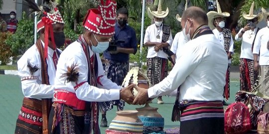 Air dan Tanah dari 7 Kabupaten di NTT Dibawa ke IKN Nusantara