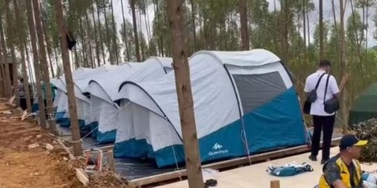 Menginap di IKN, Jokowi Tidur di Tenda dengan Pengamanan