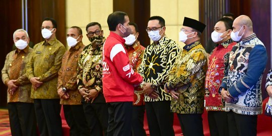 Jokowi Ke Gubernur se-RI: Pengendalian Covid-19 hingga Sesuaikan APBD dengan Situasi