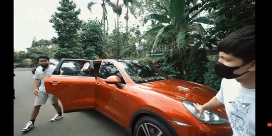 Potret Mobil Porsche Baru Thariq Halilintar, Dipuji Atta 'Keren, Proud Banget Sih'