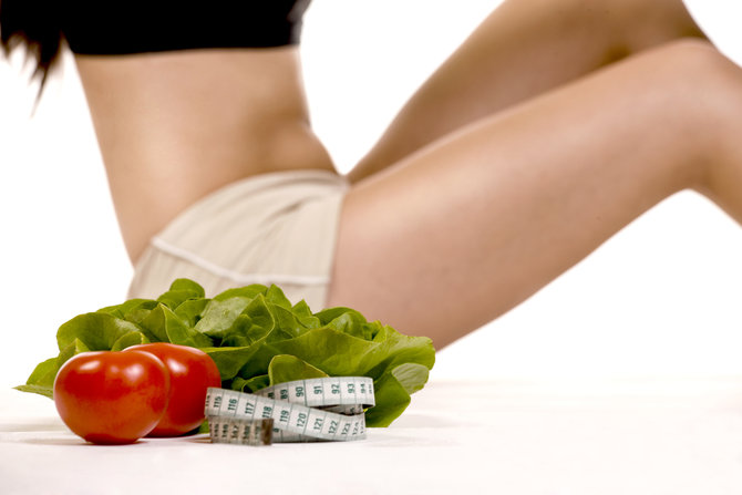 ilustrasi wanita langsing