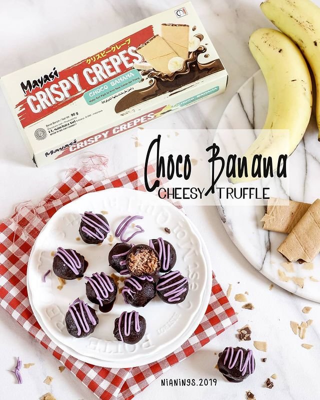 truffle choco banana cheesy