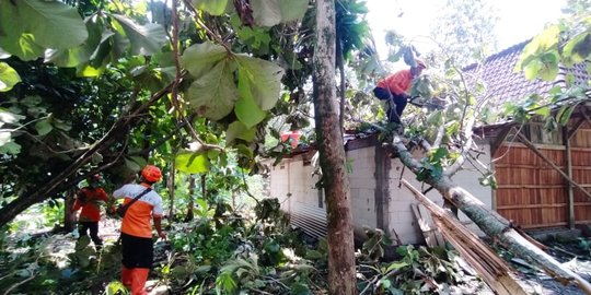 25 Rumah Warga Grobogan Rusak Akibat Angin Kencang