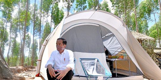 Jokowi Hari Ini Bertolak ke Jakarta usai Kemah di IKN