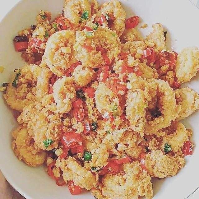 cumi goreng tepung