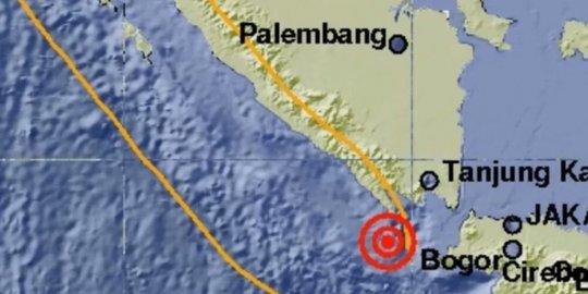 Gempa Magnitudo 5,5 Guncang Sukabumi, Tidak Berpotensi Tsunami