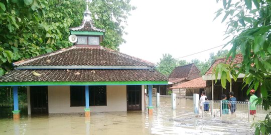 Banjir Grobogan Hari Ini, 218 Rumah hingga Pondok Pesantren Terdampak