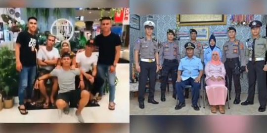 Satu Keluarga Ini 5 Anak Prianya Jadi Polisi, ini Potretnya Semua Korps Bhayangkara
