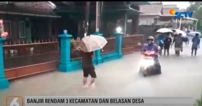 jateng selatan dilanda banjir besar