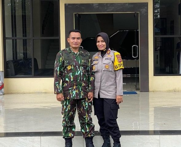 pasutri berkarier cemerlang di tubuh polri sama sama perwira menjabat kapolres