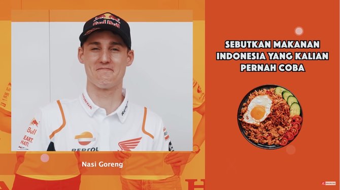 siap tampil di gp mandalika pol espargaro beri perhatian pada kuliner sederhana ini