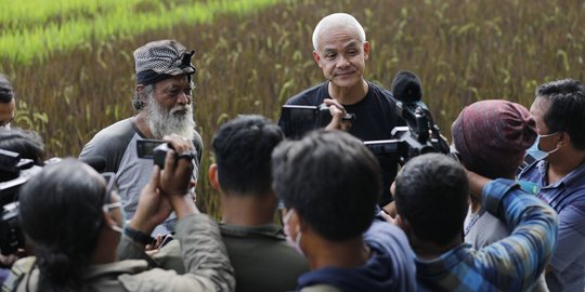 Ada Seni Pari Corek di Tengah Sawah, Ganjar Jadikan Desa di Ungaran Daerah Wisata