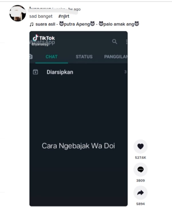 hoaks video berisi cara meretas akun whatsapp