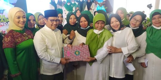 Didukung Perempuan NU, Cak Imin Cerita Sudah Siap Maju Pilpres Sejak 2019