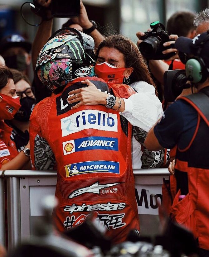 francesco bagnaia amp kekasih