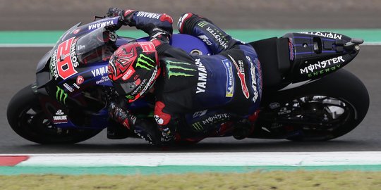 Fabio Quartararo Kuasai Babak Kualifikasi MotoGP Mandalika