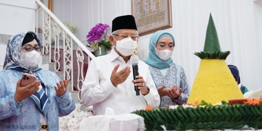 Ma'ruf Amin Ungkap Dua Kunci Atasi Kemiskinan di RI