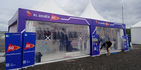 XL Axiata Hadirkan Game Simulator MotoGP di Booth Sirkuit Mandalika, Seperti Apa?