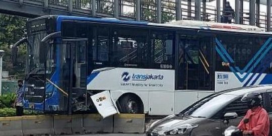 Catatan Polisi, Faktor Besar Kecelakaan Transjakarta karena Pengendara Lain