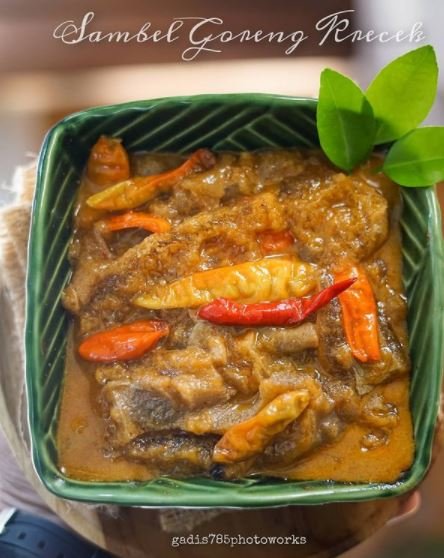 sambal goreng krecek pedas