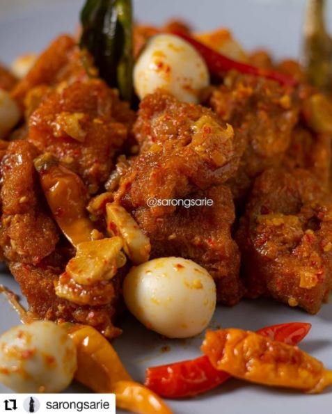 sambal goreng krecek telur