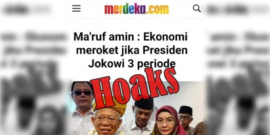 CEK FAKTA: Berita Merdeka.com Dicatut, Diedit Penyebar Hoaks