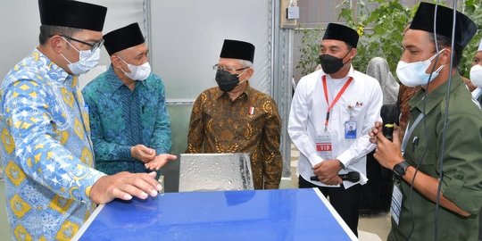 Wapres Harap Pesantren Al-Ittifaq Bandung jadi Role Model Digitalisasi Pertanian