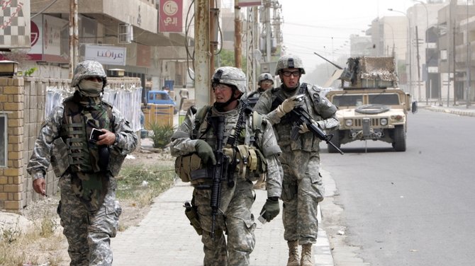 tentara as di irak