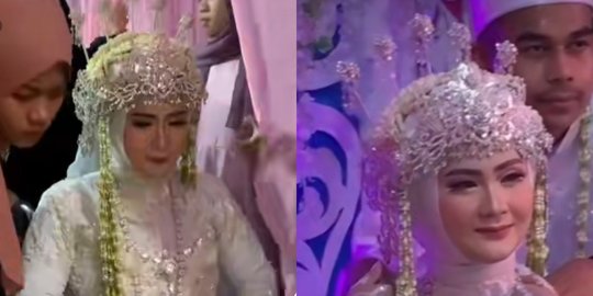 Pakai Kursi Roda saat Nikah, Wanita Ini Banjir Tangis Ketika Sungkem dengan Ibunya