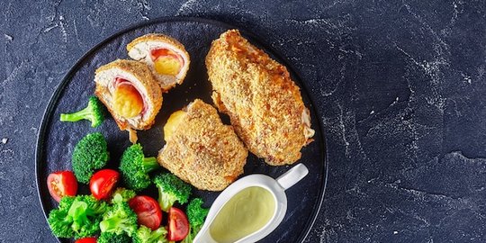 6 Resep Chicken Cordon Bleu Gurih, Sajian Lezat Mudah Dibuat