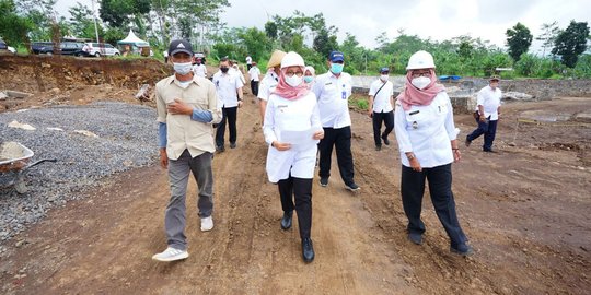 Berjajar Rumah Osing, Pembangunan Agrowisata Tamansuruh Banyuwangi Capai 70 Persen