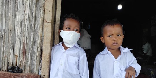 Anak yang akan Dikunjungi Presiden Jokowi di Timor Tengah Selatan NTT Minta Sepeda