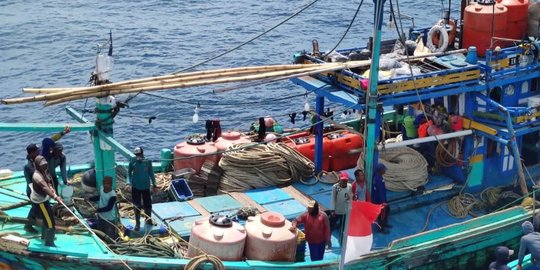 KKP Tangkap 22 Kapal Ikan Ilegal di 6 Wilayah Perairan RI