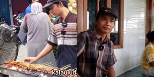 Dulu Keliling Sambil Dipikul Kini Jualan Sate Pakai Mobil Omzet Rp30