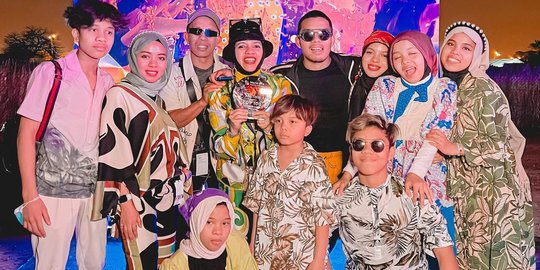5 Potret Kompak Keluarga Gen Halilintar di Dubai, Raih Penghargaan Bergengsi