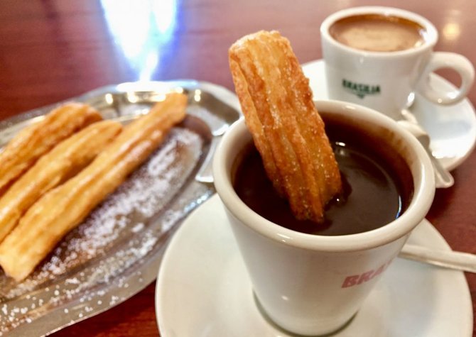 churros saus cokelat