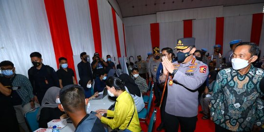 Jelang Ramadan, Kapolri Kejar Target Vaksinasi Booster