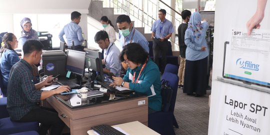 Hingga Siang Ini, 10,3 Juta Wajib Pajak Sudah Lapor SPT