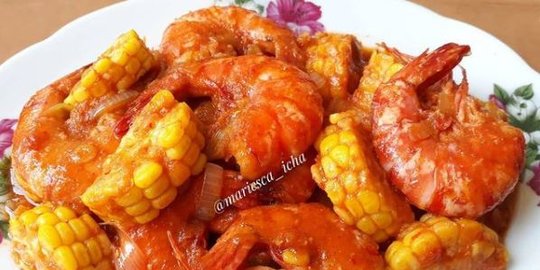 Resep Udang Saus Padang Yang Mudah Dibuat Enak Dan Pedas