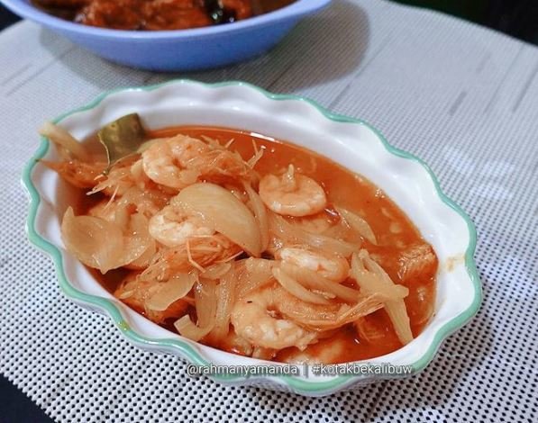 11 resep udang saus padang menu harian lezat mudah dibuat