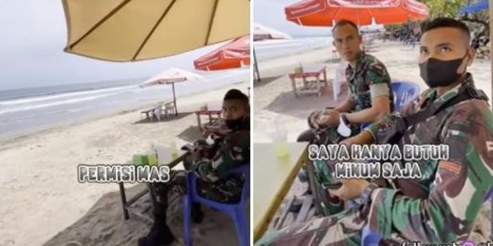 Reaksi Prajurit TNI Usai Ditemui Pria Ini Dipuji, Beri Bantuan Tak Tanggung-tanggung