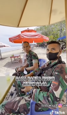 reaksi prajurit tni usai ditemui pria ini tuai pujian