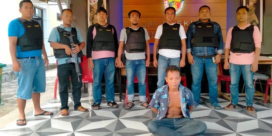 Empat Tahun Buron, Begal Sadis Diciduk saat Pulang ke Rumah