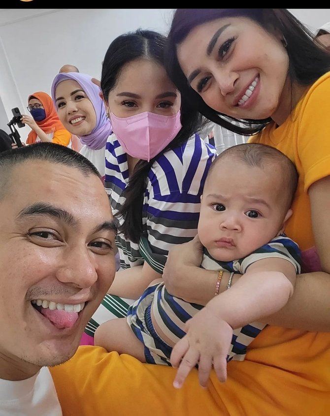 menggemaskan ini deretan potret baim wong bersama rayyanza anak raffi nagita